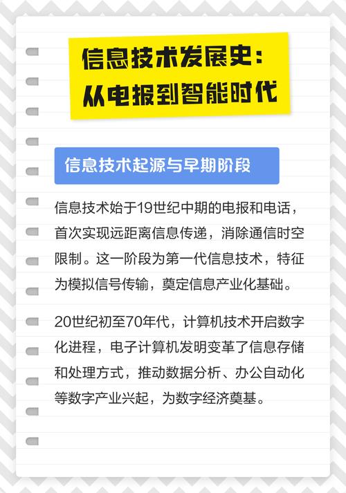 信息技术发展史:从电报到智能时代